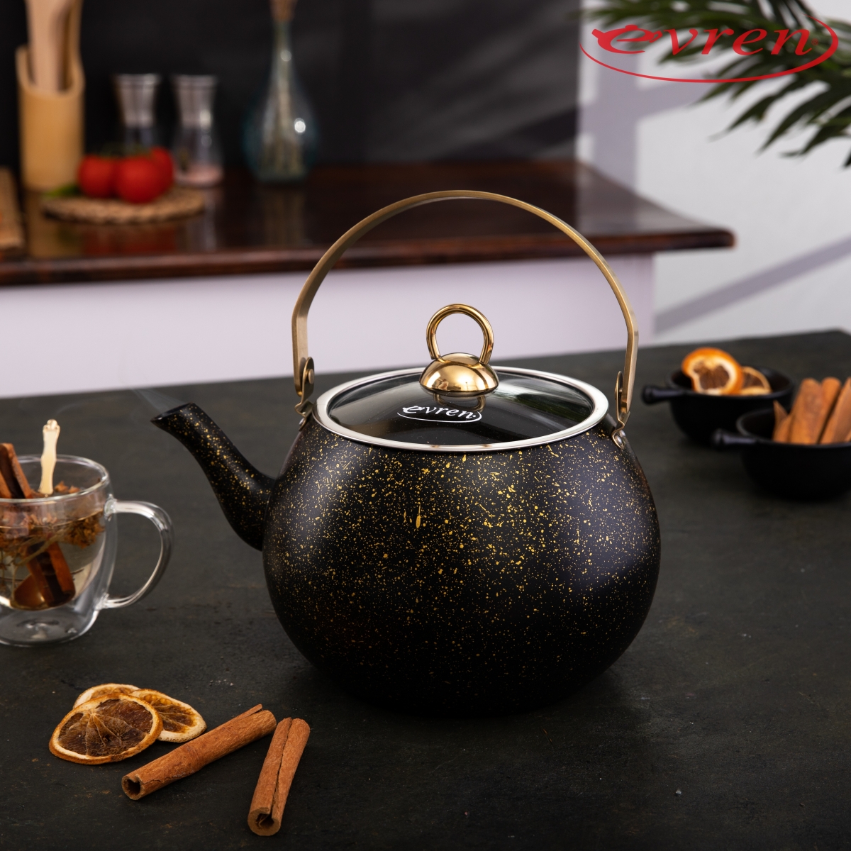 Natural Herbal Teapot